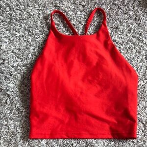 Red Women's Halter Top
